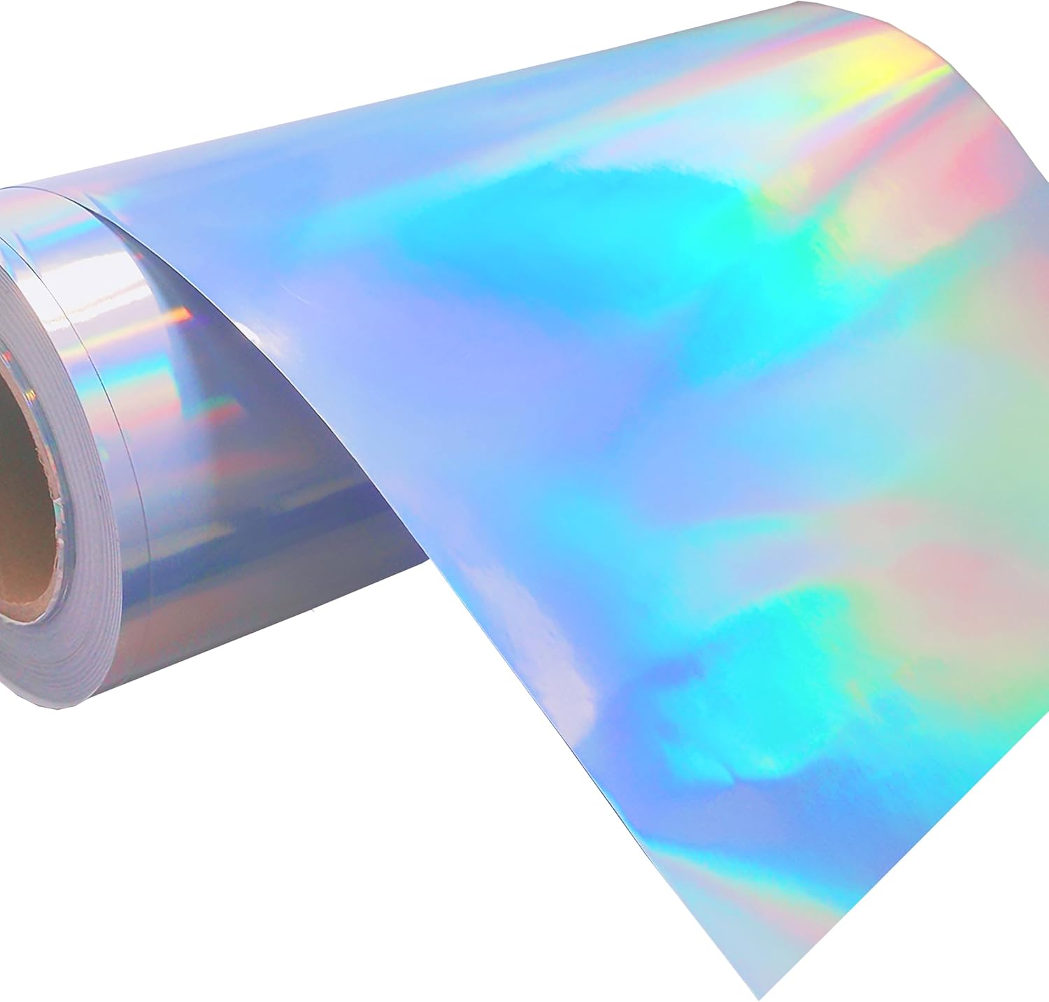 Rainbow transparent self-adhesive cold laminating film